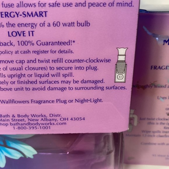 DAMAGED Bath & Body Works Wallflowers Moonlight Path 8-2 Packs DISCONTINUED - Picture 13 of 16
